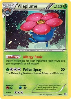 Vileplume 3 149 BW Boundaries Crossed (003/149) [PR]