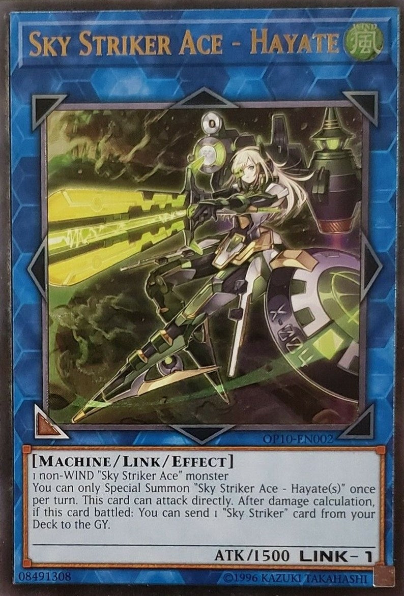 Sky Striker Ace Hayate UTR (OP10-EN002) [OP10]