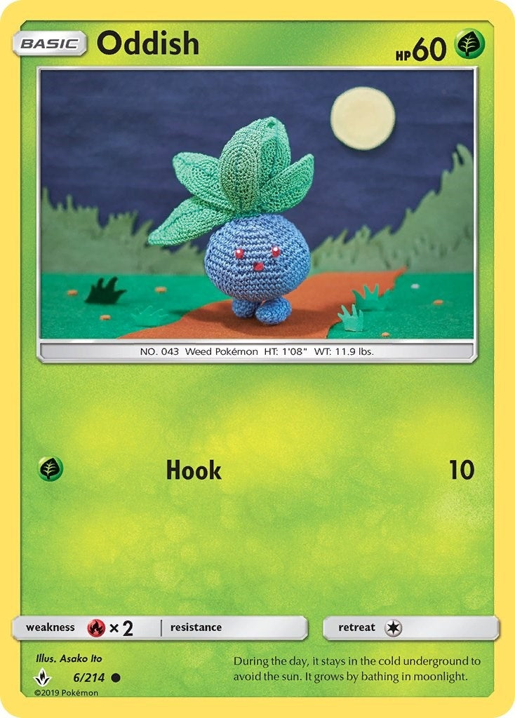 Oddish 6 (6/214) [SM10]