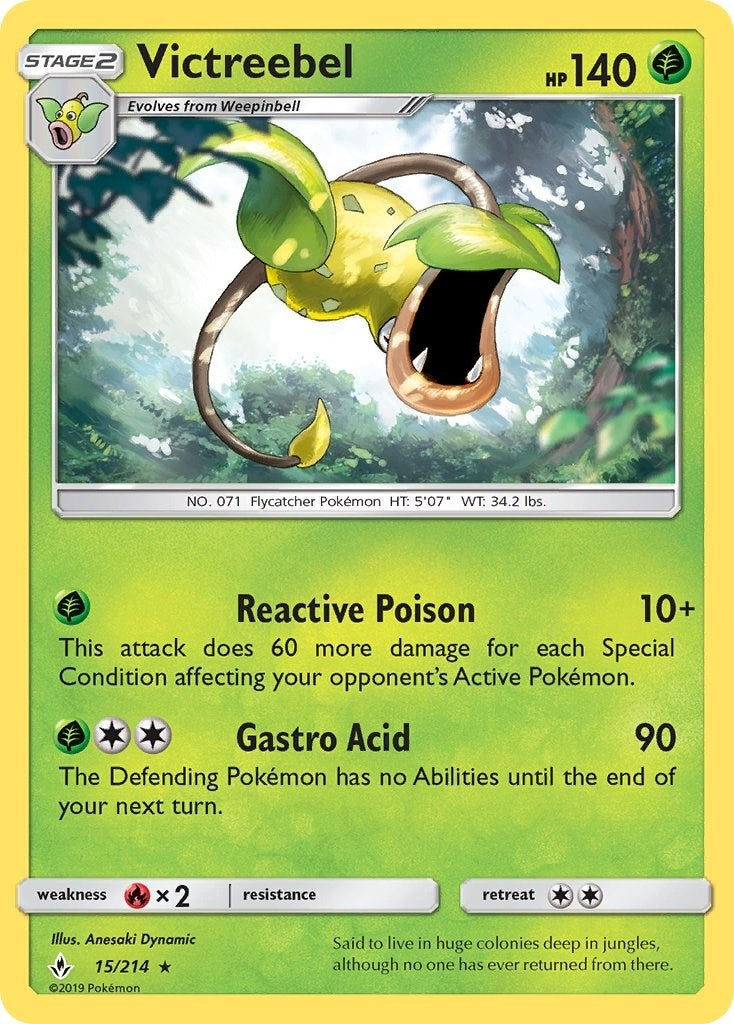 Victreebel (15/214) [SM10]