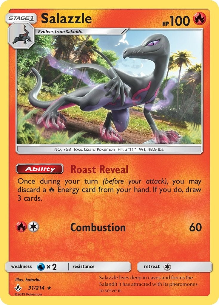 Salazzle (31/214) [SM10]