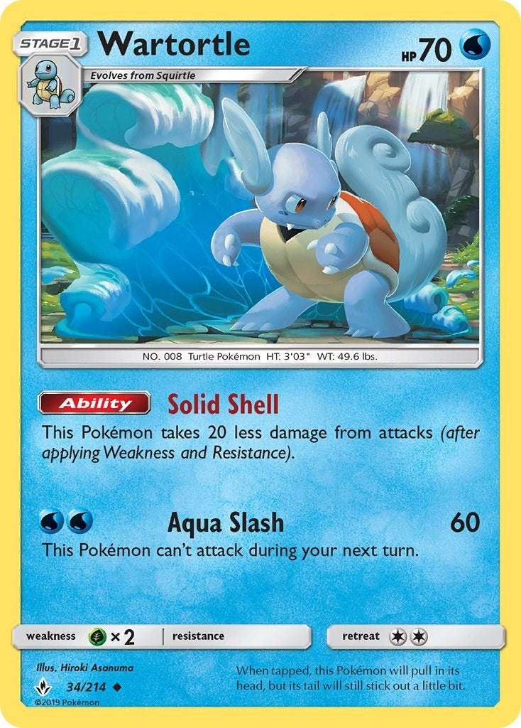 Wartortle (34/214) [SM10]