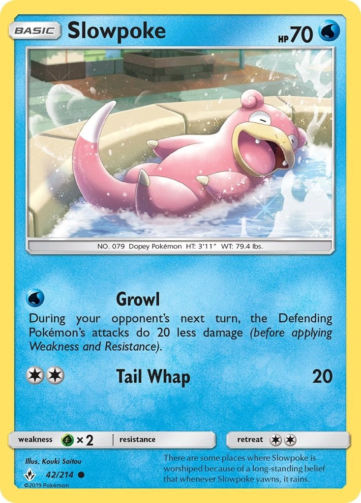 Slowpoke (42/214) [SM10]