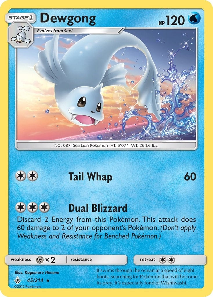Dewgong (45/214) [SM10]