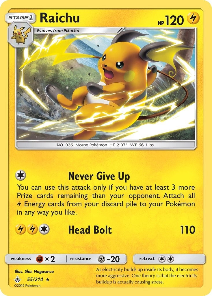 Raichu (55/214) [SM10]