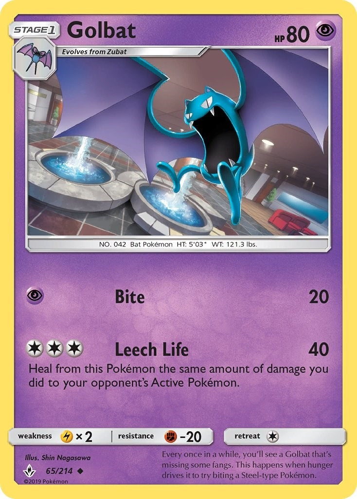 Golbat (65/214) (SM - Unbroken Bonds)