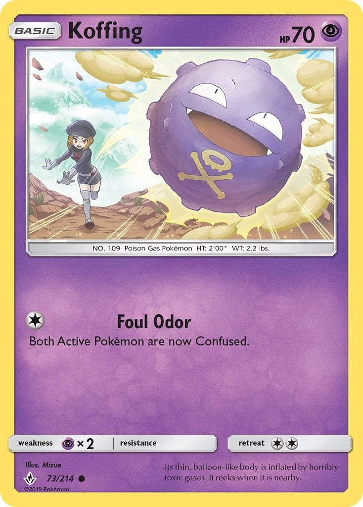 Koffing (73/214) [SM10]