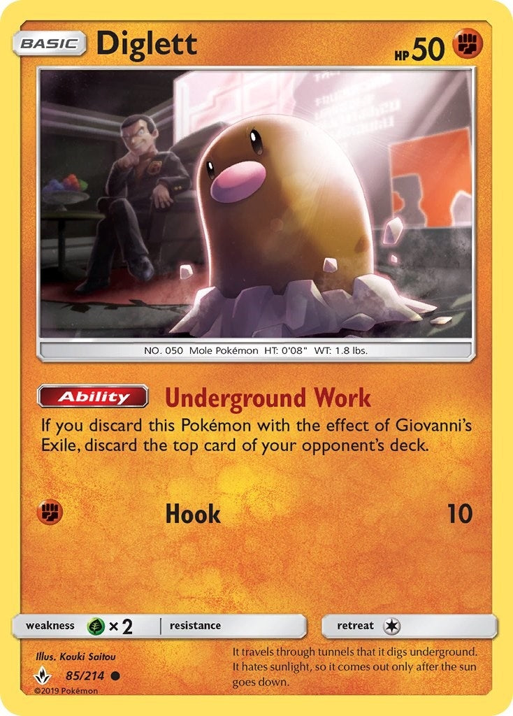 Diglett (85/214) [SM10]