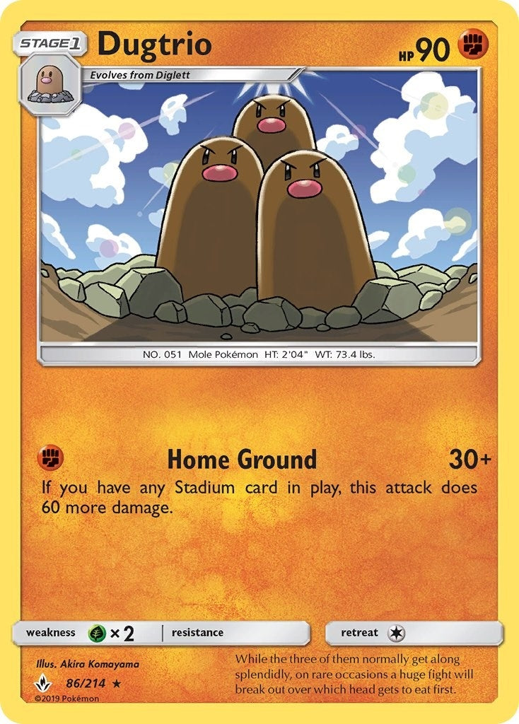 Dugtrio (86/214) [SM10]