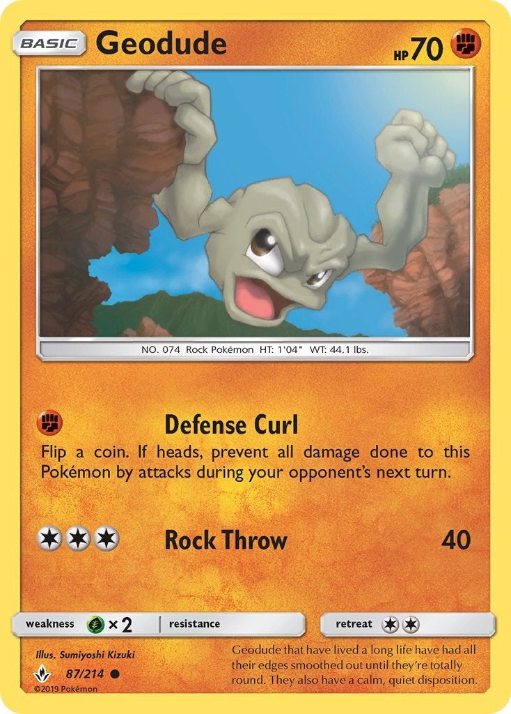 Geodude (87/214) [SM10]