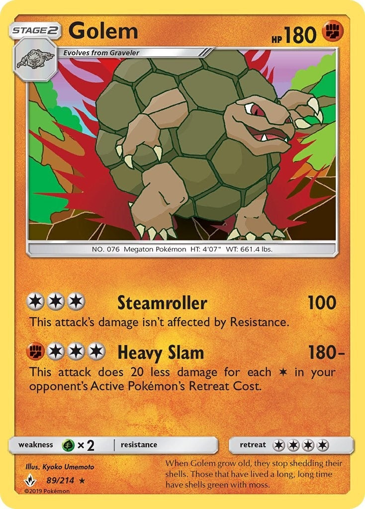 Golem (89/214) (SM - Unbroken Bonds)
