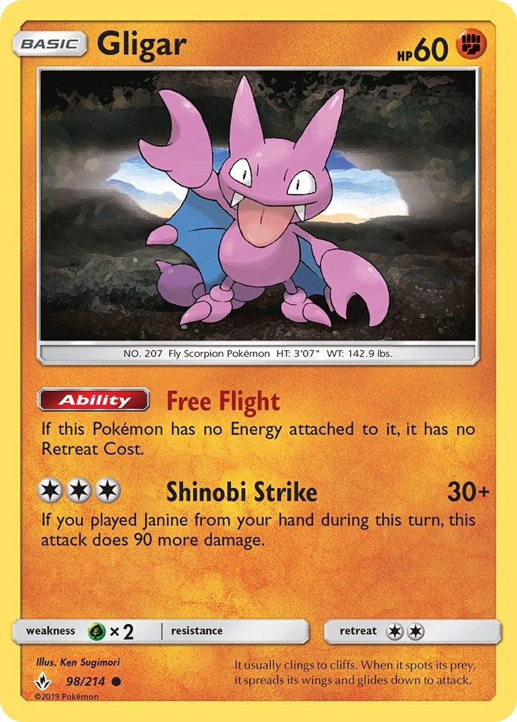 Gligar (98/214) [SM10]