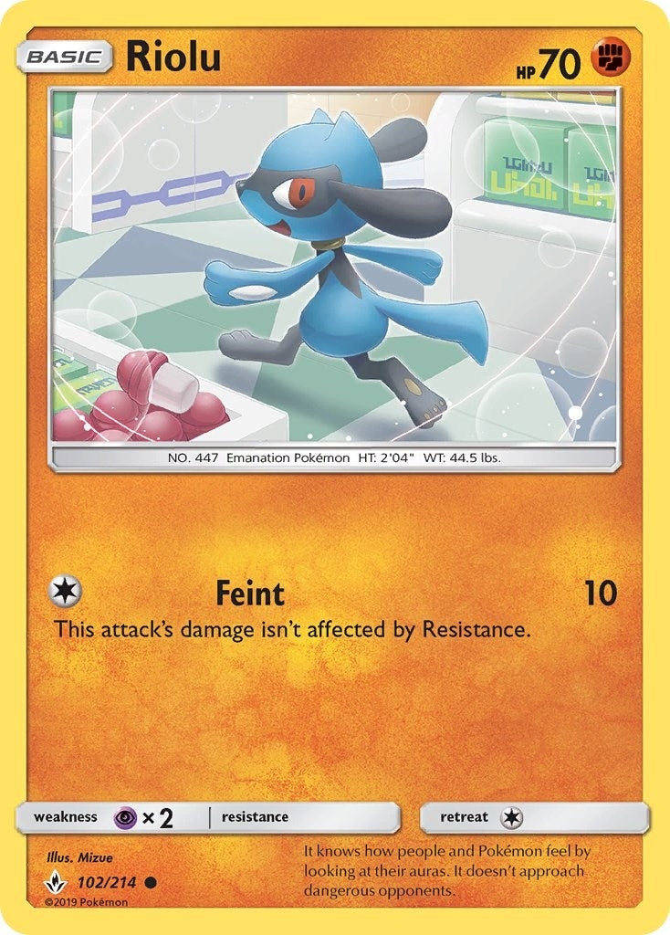 Riolu (102/214) [SM10]