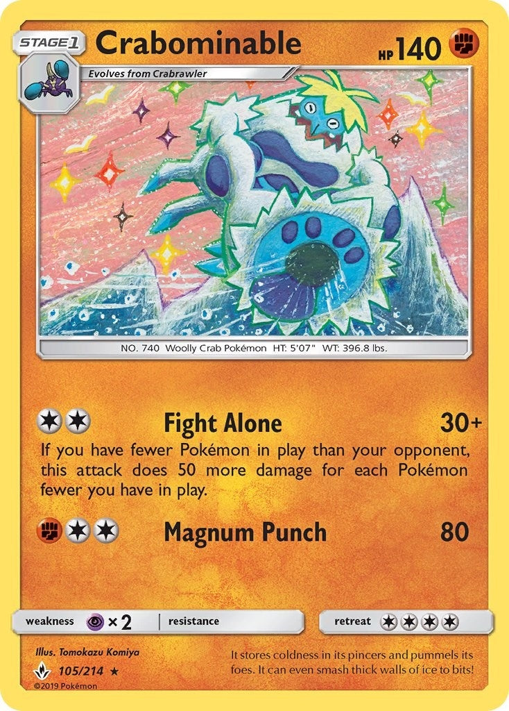 Crabominable (105/214) [SM10]