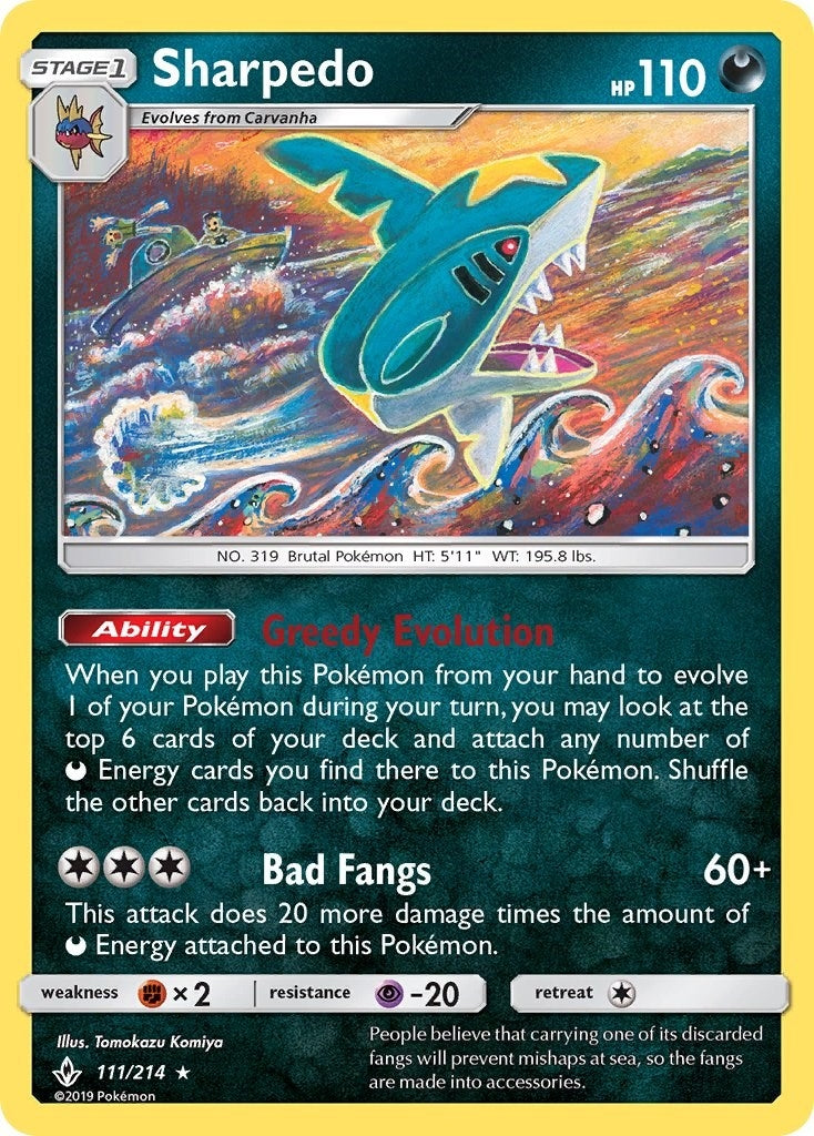 Sharpedo (111/214) [SM10]