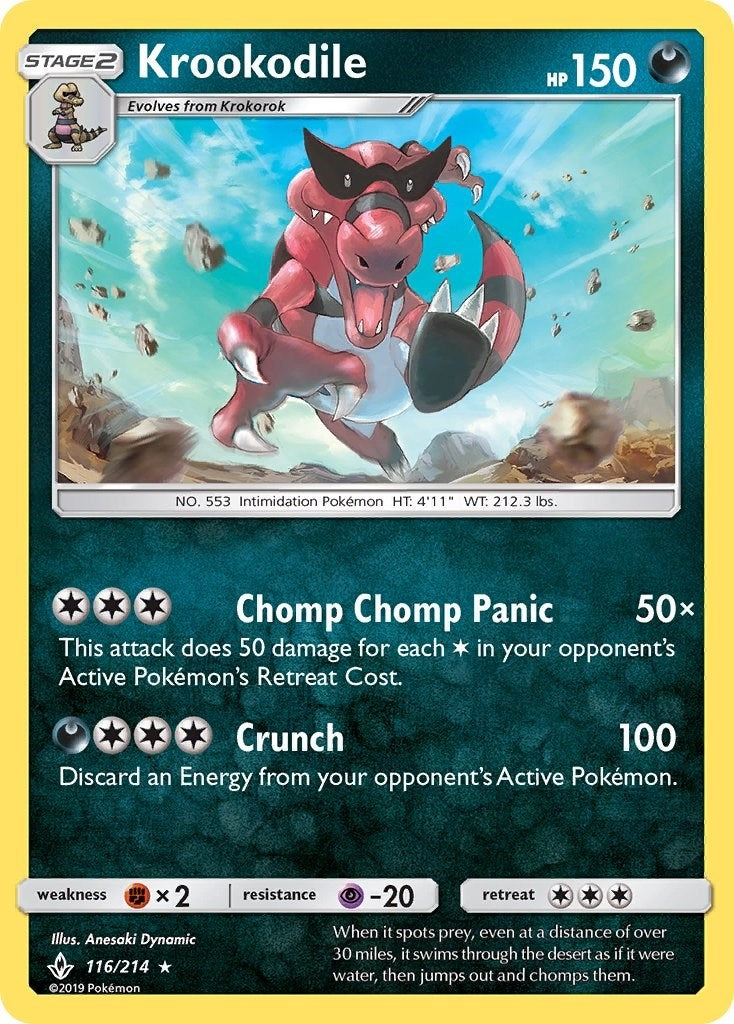 Krookodile (116/214) [SM10]
