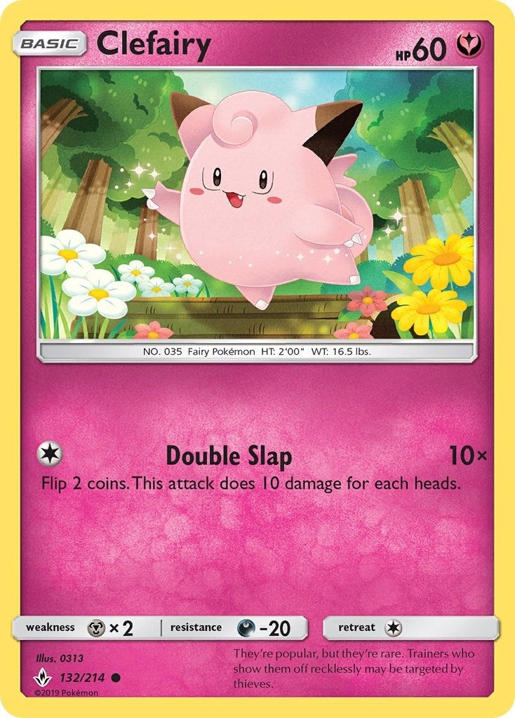 Clefairy (132/214) (SM - Unbroken Bonds)