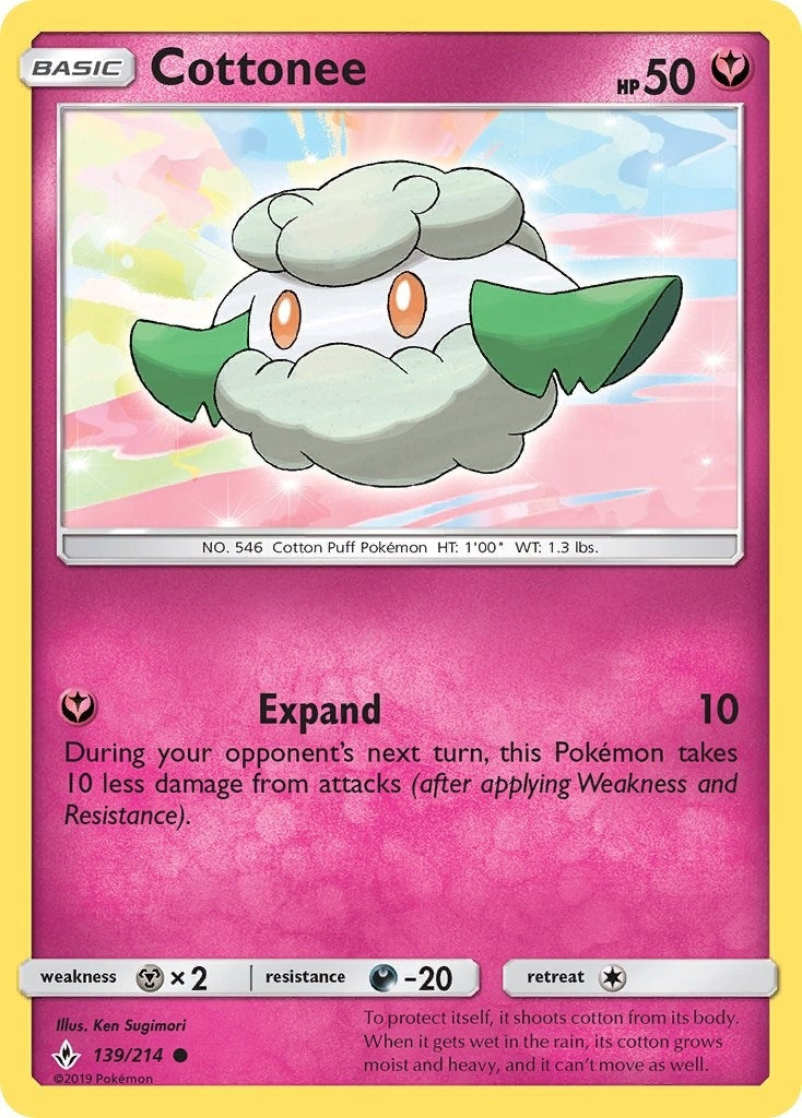 Cottonee (139/214) [SM10]