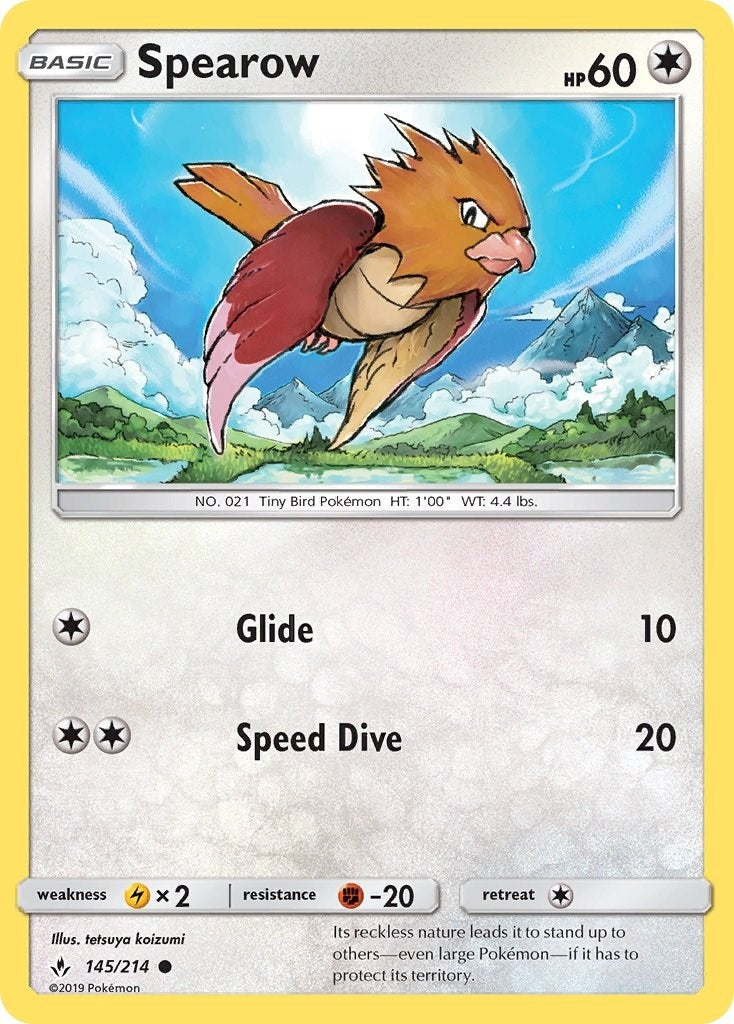 Spearow (145/214) [SM10]