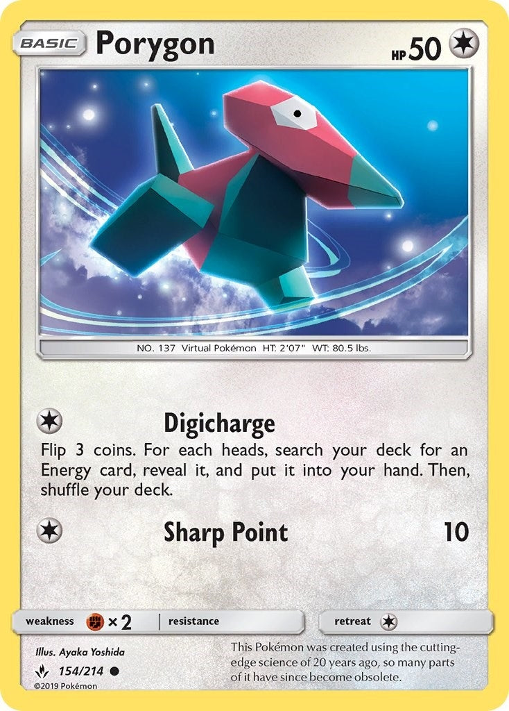 Porygon 154 (154/214) [SM10]