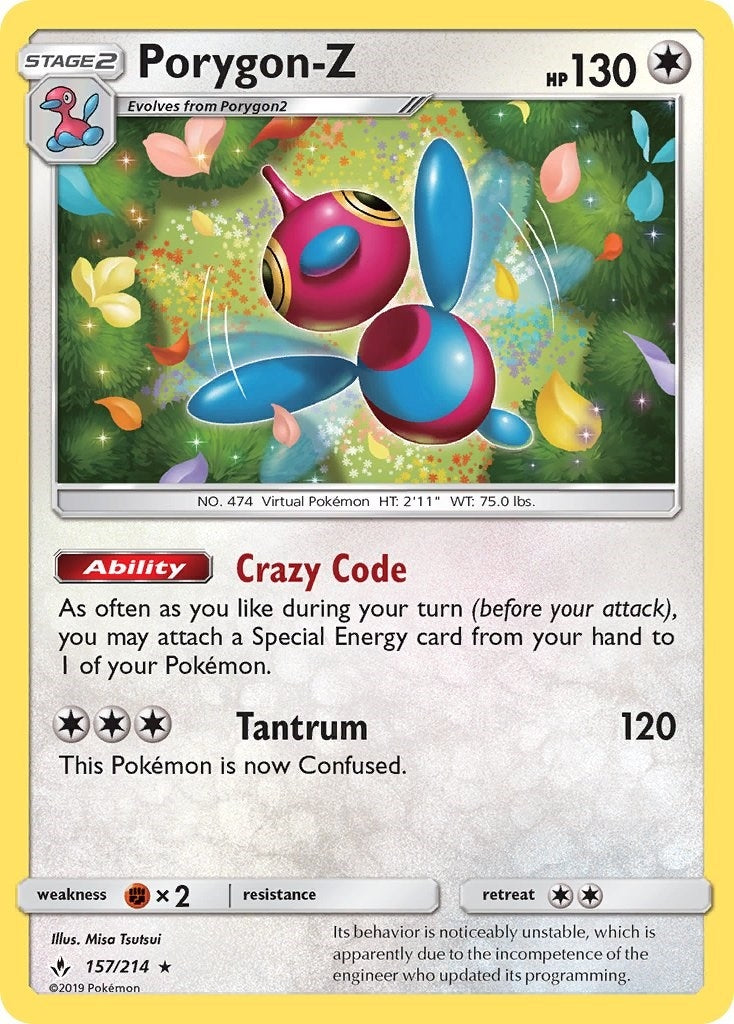 Porygon Z (157/214) [SM10]