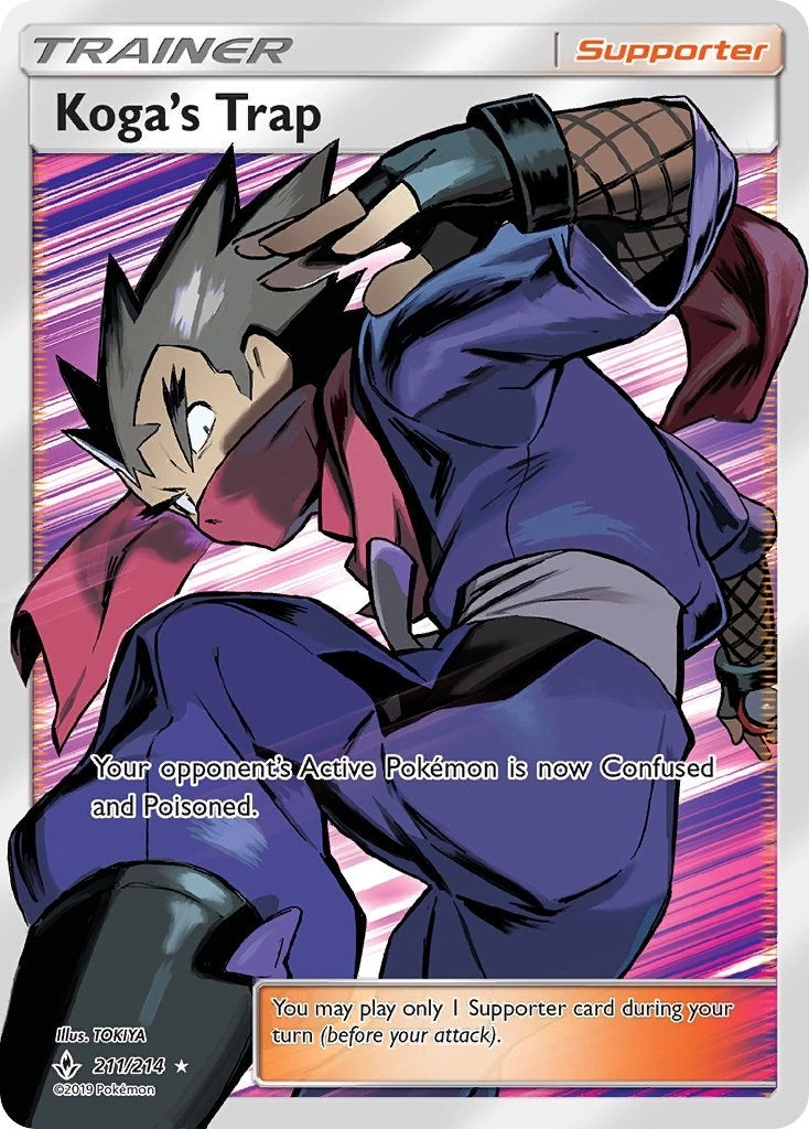 Kogas Trap Full Art (211/214) [SM10]