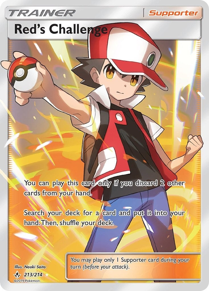 Reds Challenge Full Art (213/214) [SM10]