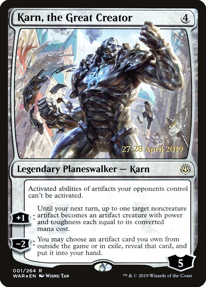 Karn the Great Creator (1) [PRE]