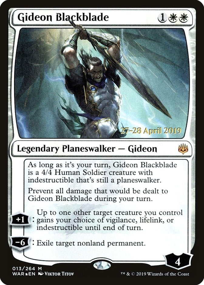Gideon Blackblade (13) [PRE]