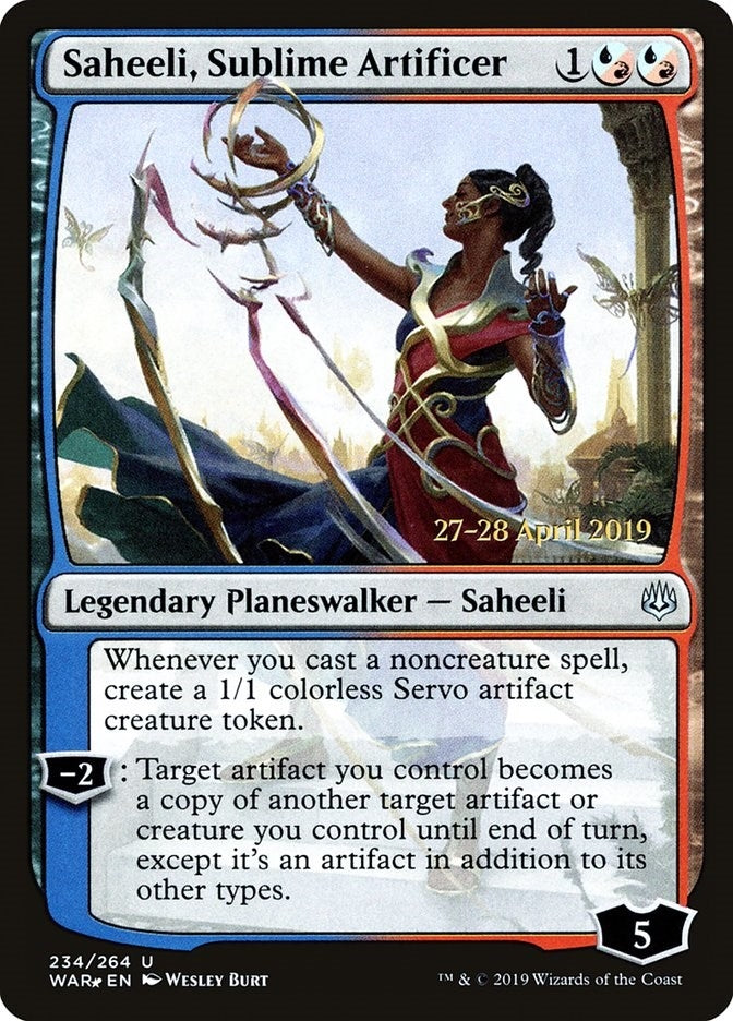 Saheeli Sublime Artificer (234) [PRE]