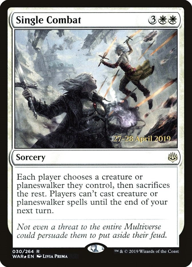 Single Combat (30) [PRE]