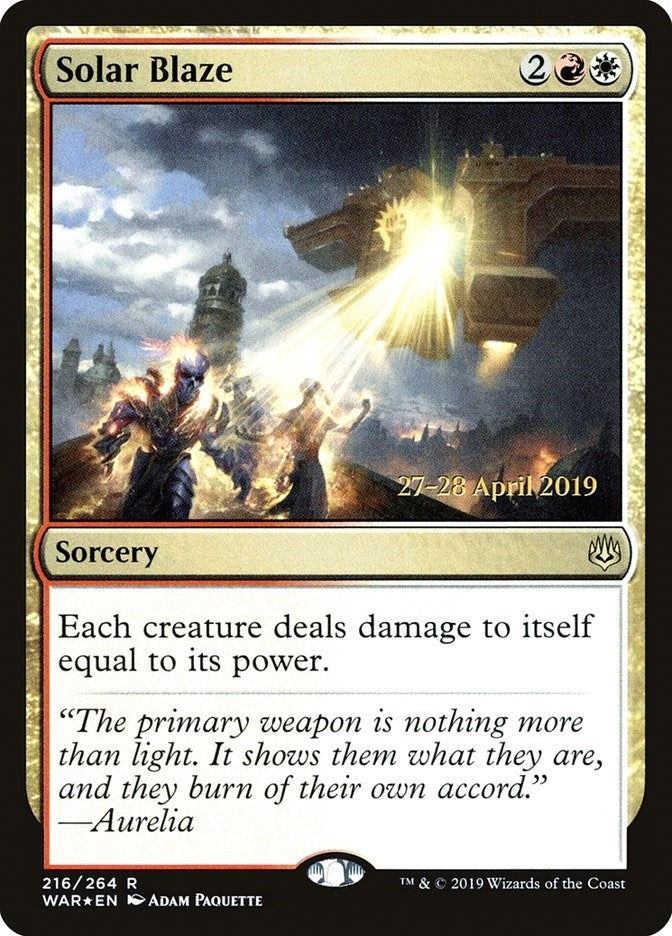 Solar Blaze (216) [PRE]