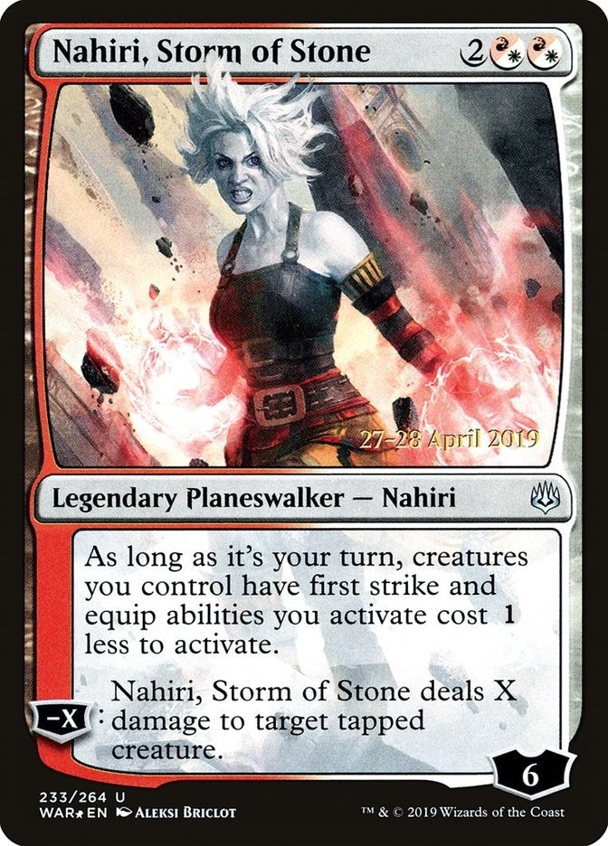 Nahiri Storm of Stone (233) [PRE]