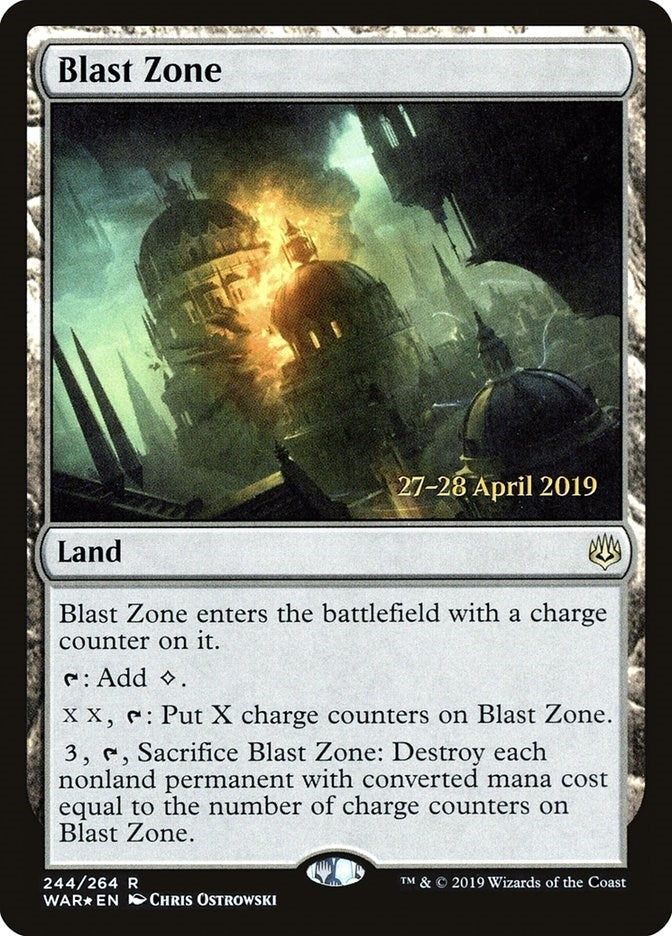 Blast Zone WAR (244) [PRE]