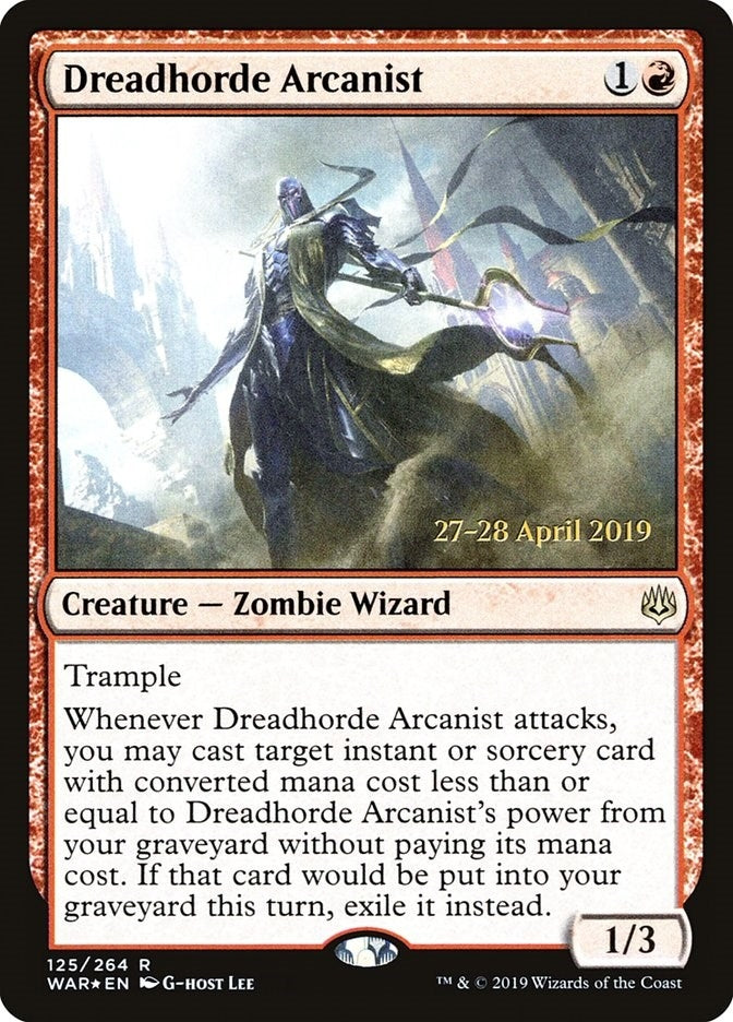 Dreadhorde Arcanist (125) [PRE]