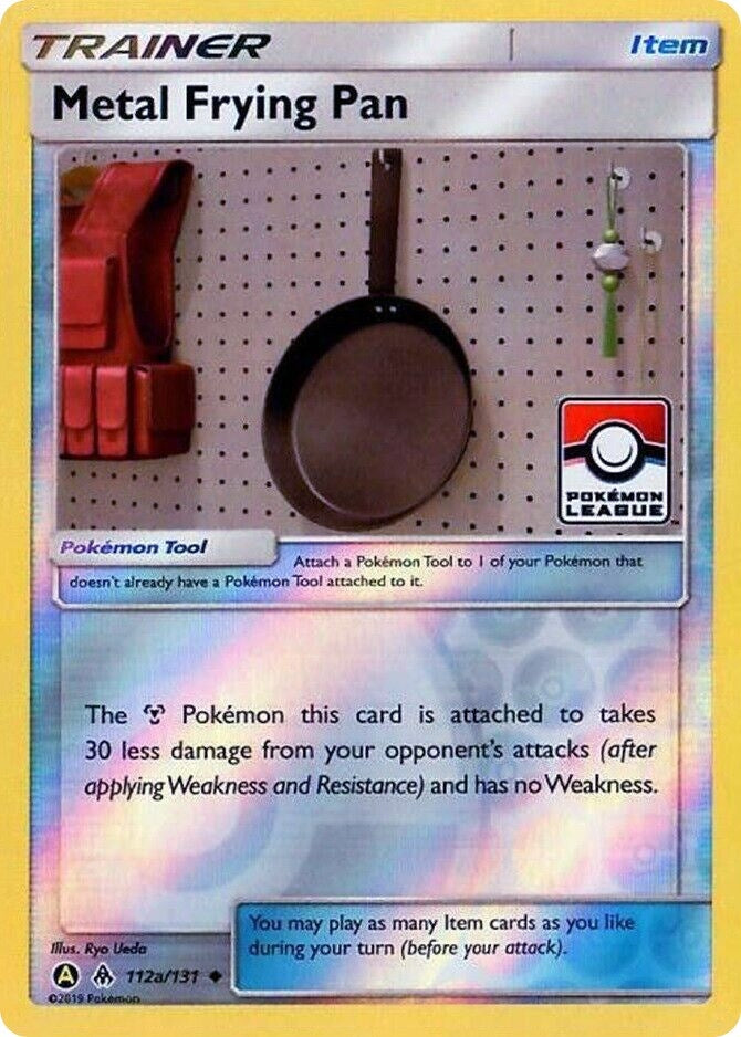 Metal Frying Pan 112a 131 Pokemon League (112a/131) [PR]
