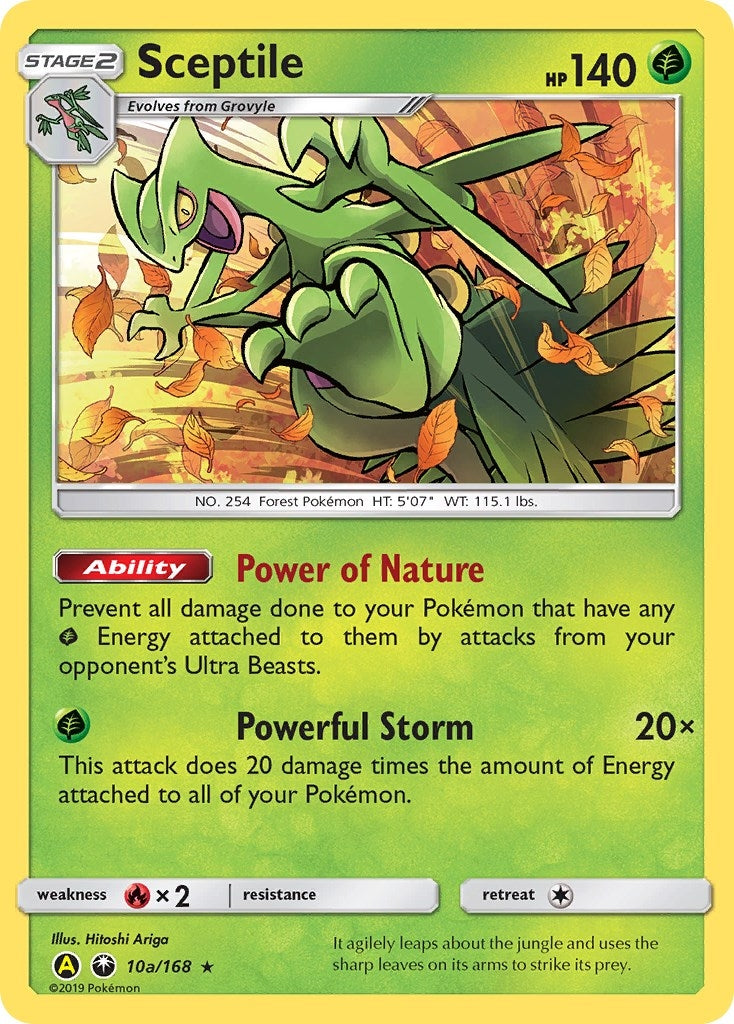 Sceptile 10a 168 (010a/168) [PR]