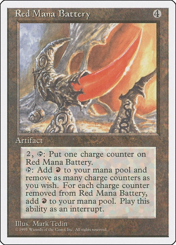 Red Mana Battery [4ED]