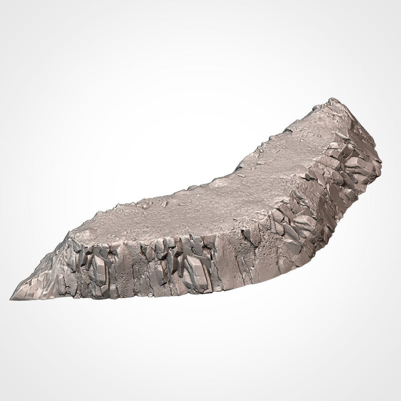 Modern Hills 3D printed terrain view 18