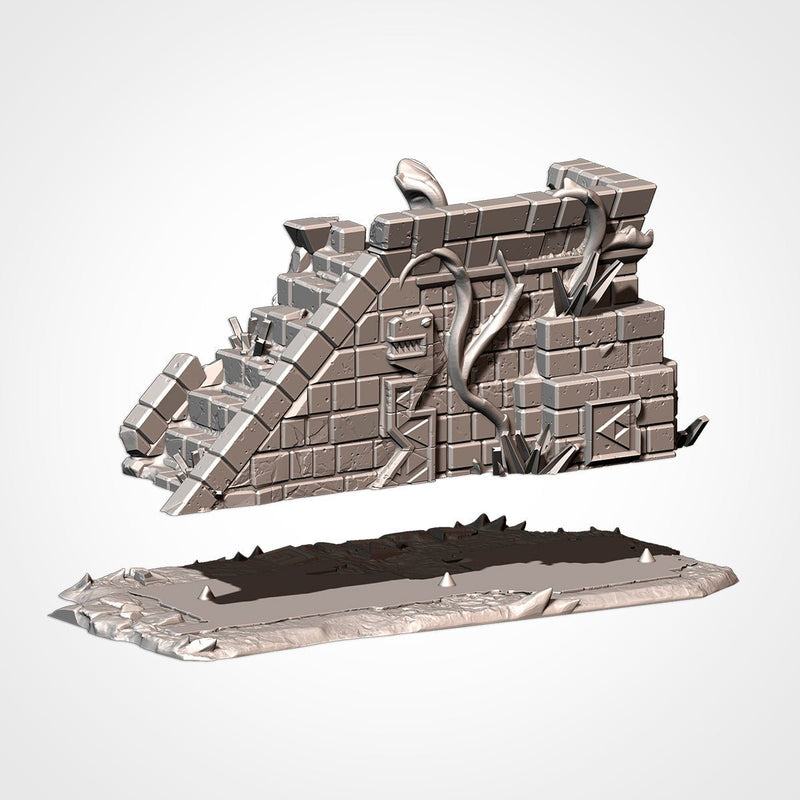 The Lost City 3D printed terrain view 18