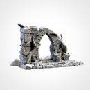 Abandoned City Ruins 3D printed terrain view 18