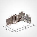 Infected Ruins GW 10th 3D printed terrain view 18