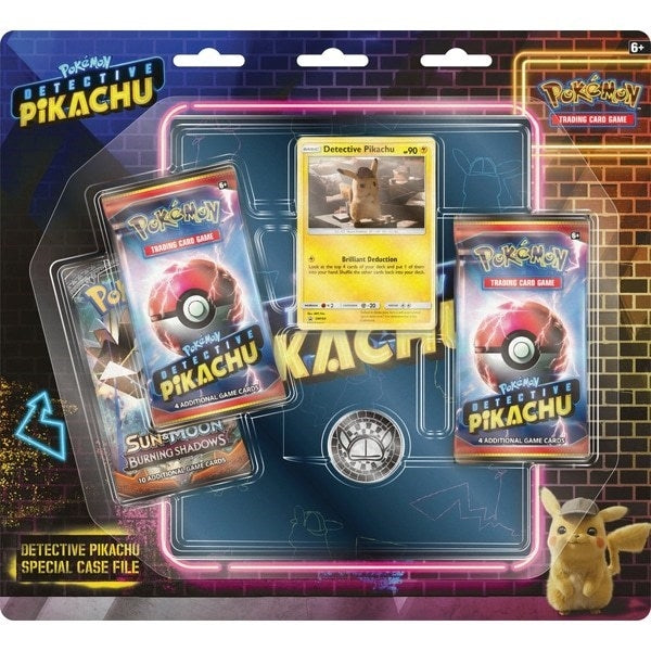Detective Pikachu Special Case File 3 Pack Booster Blister [DEP]