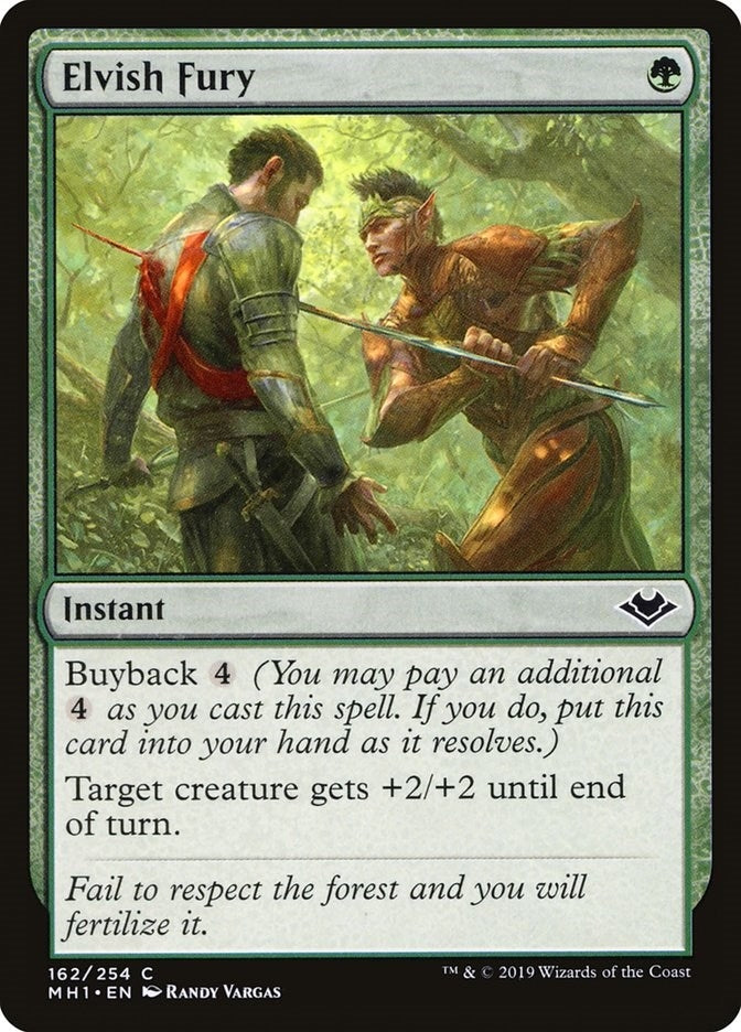 Elvish Fury (162) [MH1]