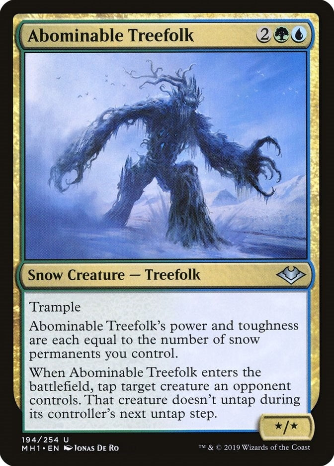 Abominable Treefolk (194) [MH1]