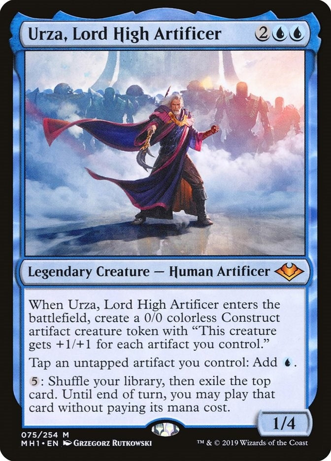 Urza Lord High Artificer (75) [MH1]