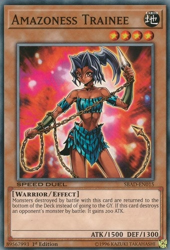 Amazoness Trainee (SBAD-EN015) [SBAD]