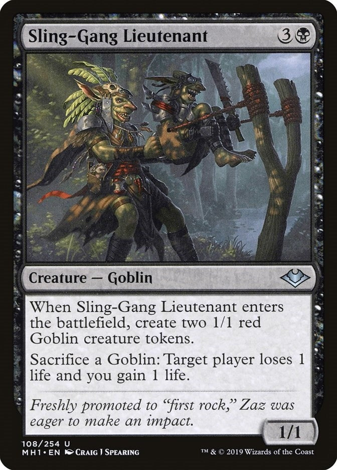 Sling Gang Lieutenant (108) [MH1]