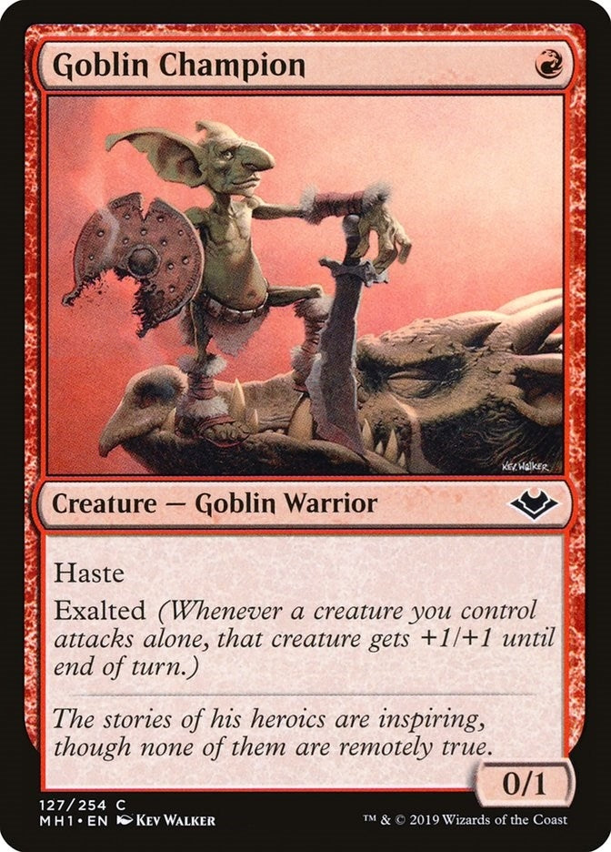 Goblin Champion (127) [MH1]