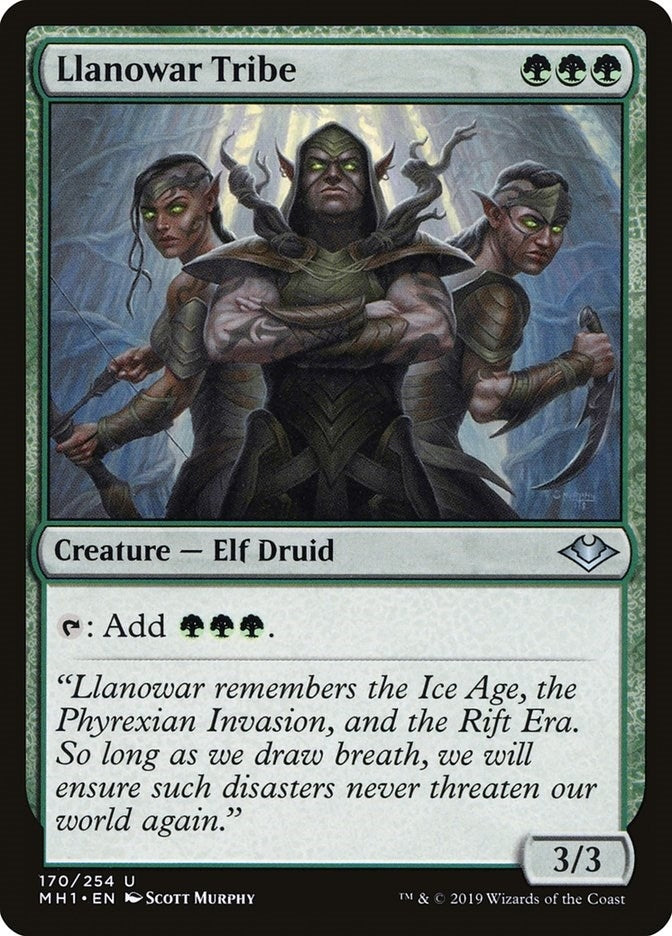 Llanowar Tribe (170) [MH1]